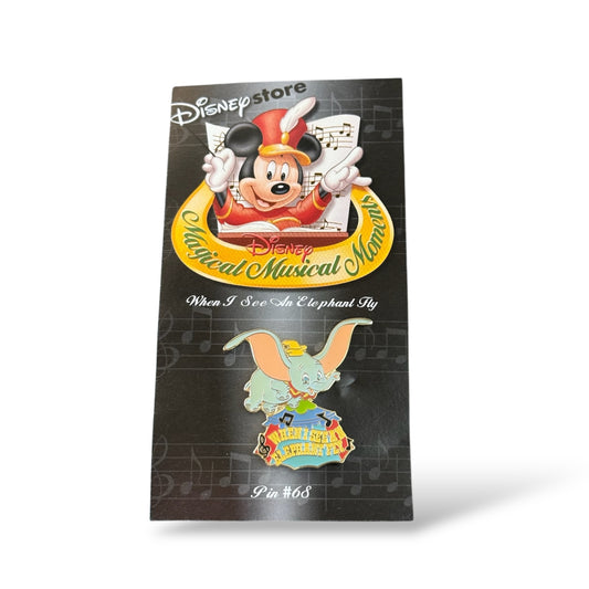 Disney Store Magical Musical Moments When I See An Elephant Fly Pin