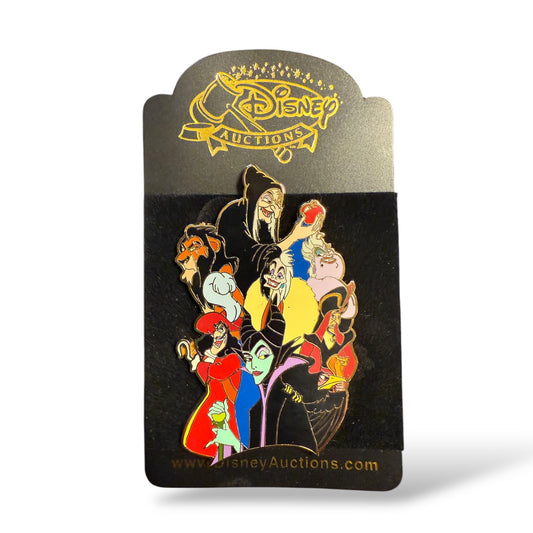 Disney Auctions Villains Group Jumbo Pin