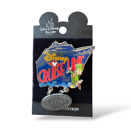DCL Artist Choice March 2002 Jiminy Cricket Dangle Pin