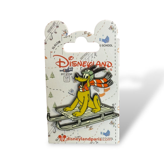 DLRP Pluto Riding on a Sledge Pin
