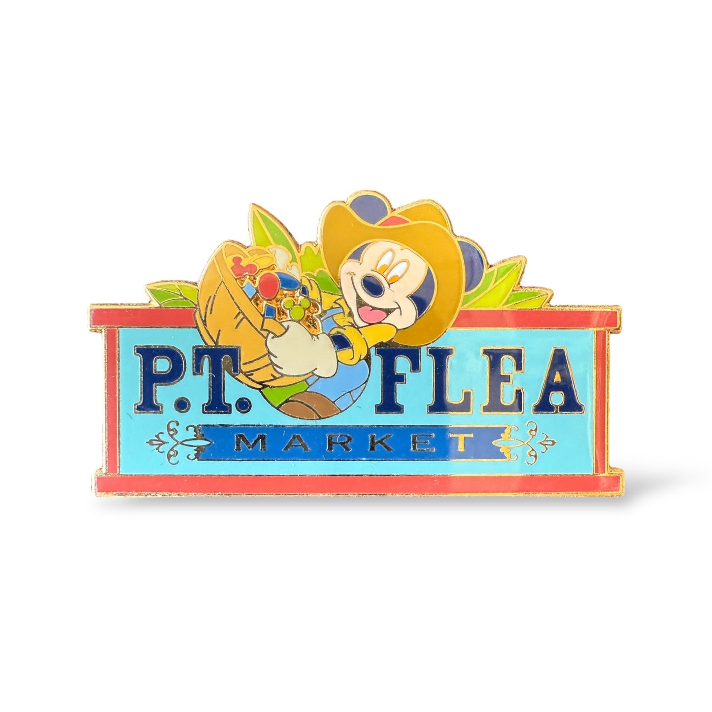 DLR Disneyland Resort LE Pin Location P.T. Flea Market Pin