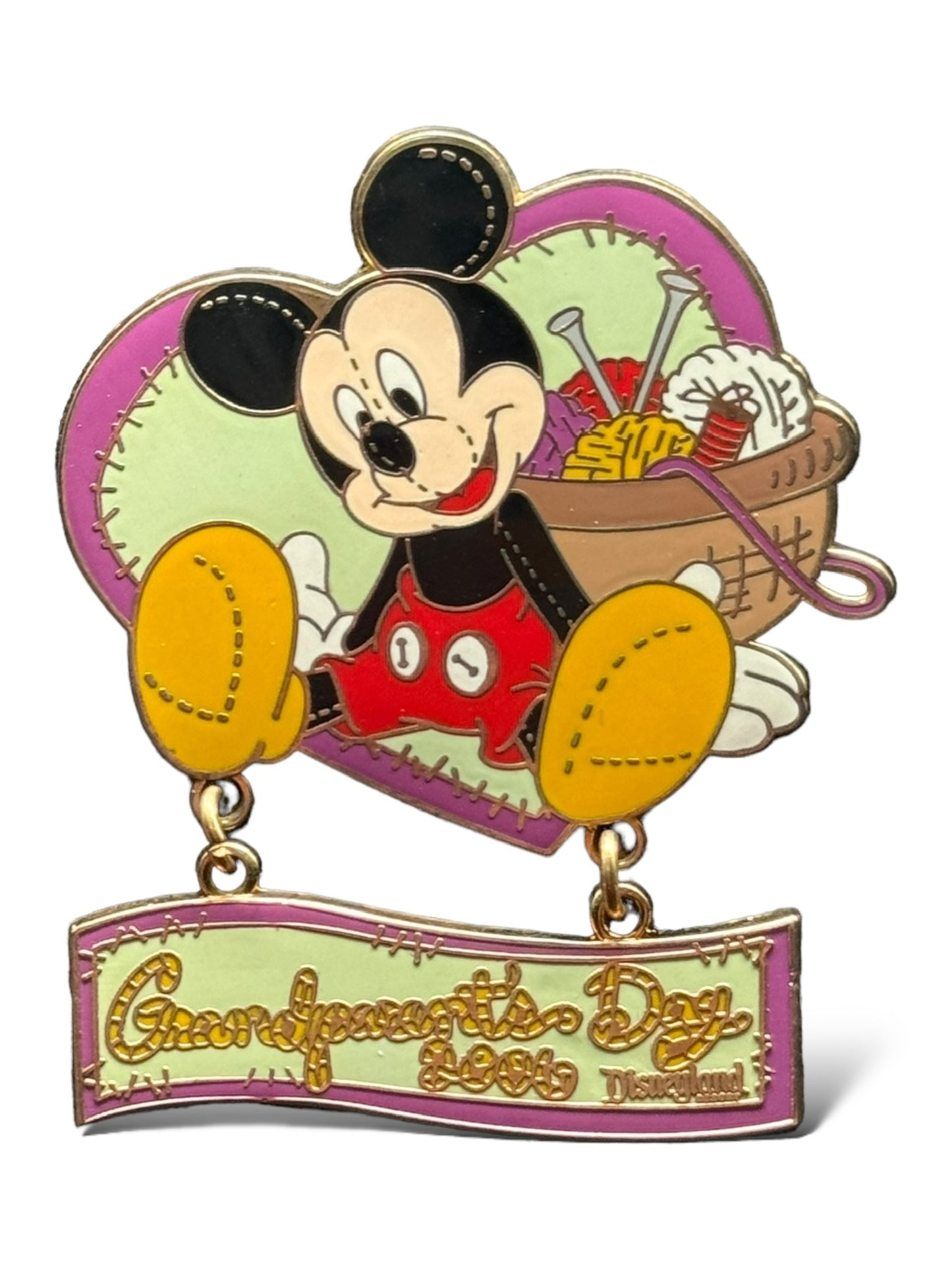 DLR Grandparents Day 2006 Mickey Mouse Pin