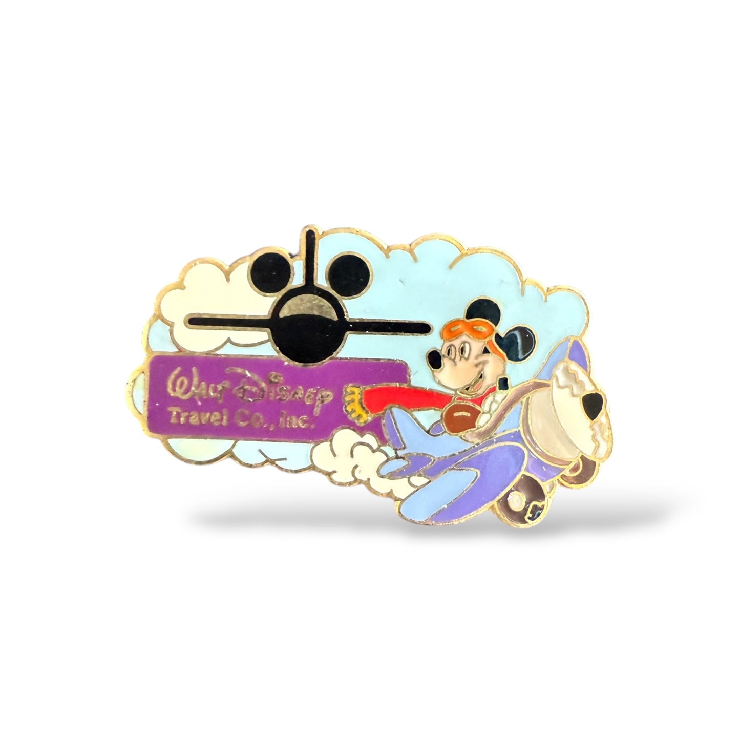 DLR Walt Disney Travel Company Mickey Earforce One 2001 Pin