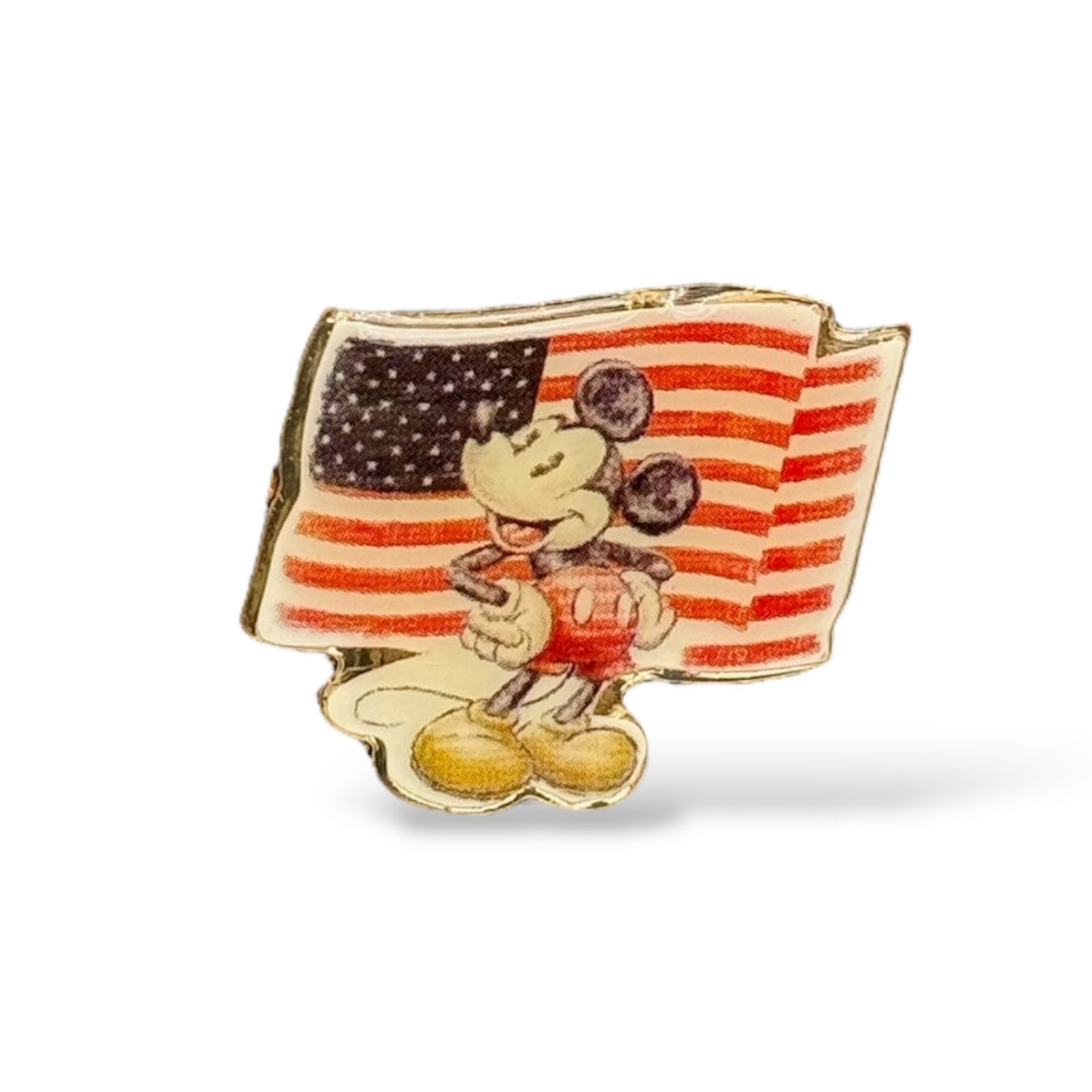 Disney Parks Mickey American Flag Pin