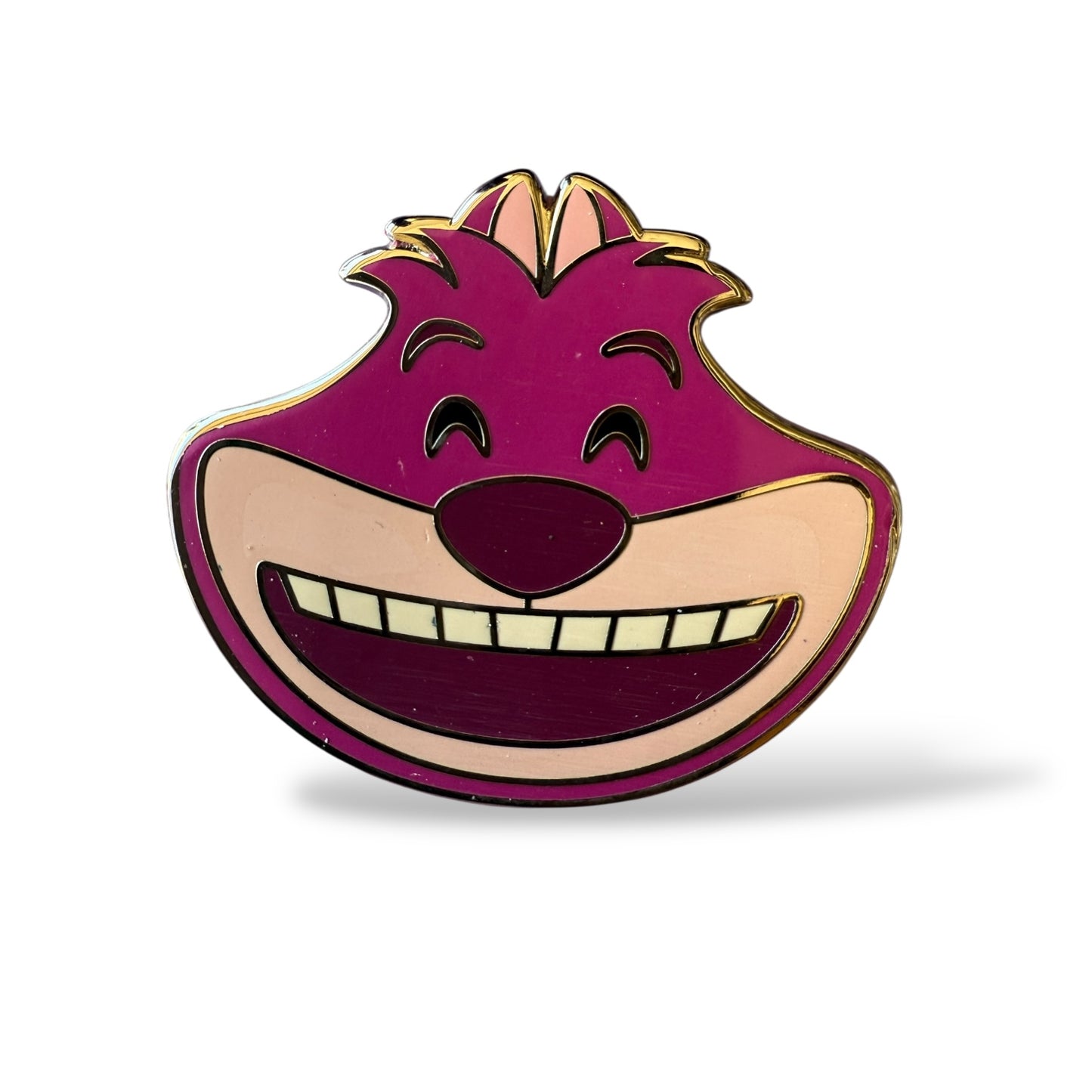 Disney Parks Emoji Blitz Cheshire Grin Pin