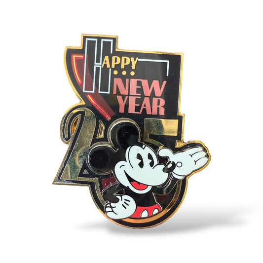 DEC Happy New Year 2005 Mickey Mouse 3D Pin