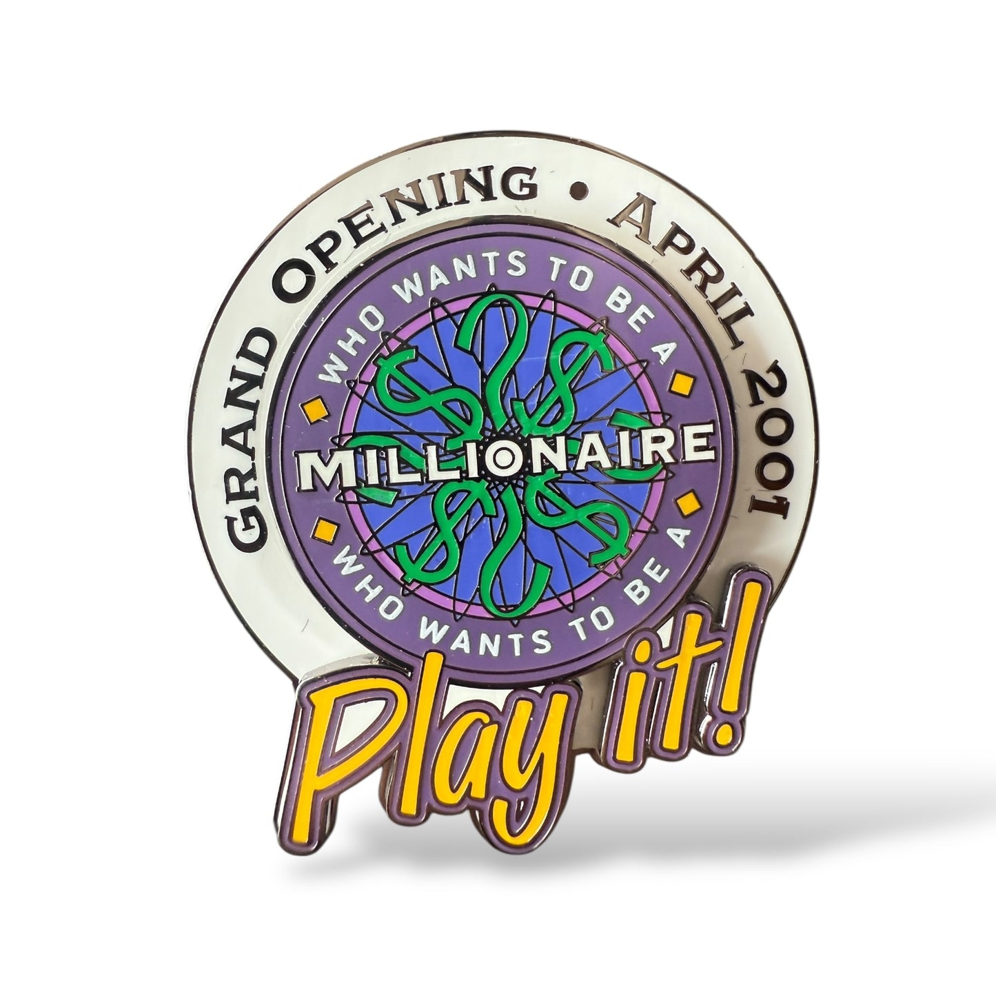 WDW Grand Opening Who Wants to be a Millionaire: Play It Pin