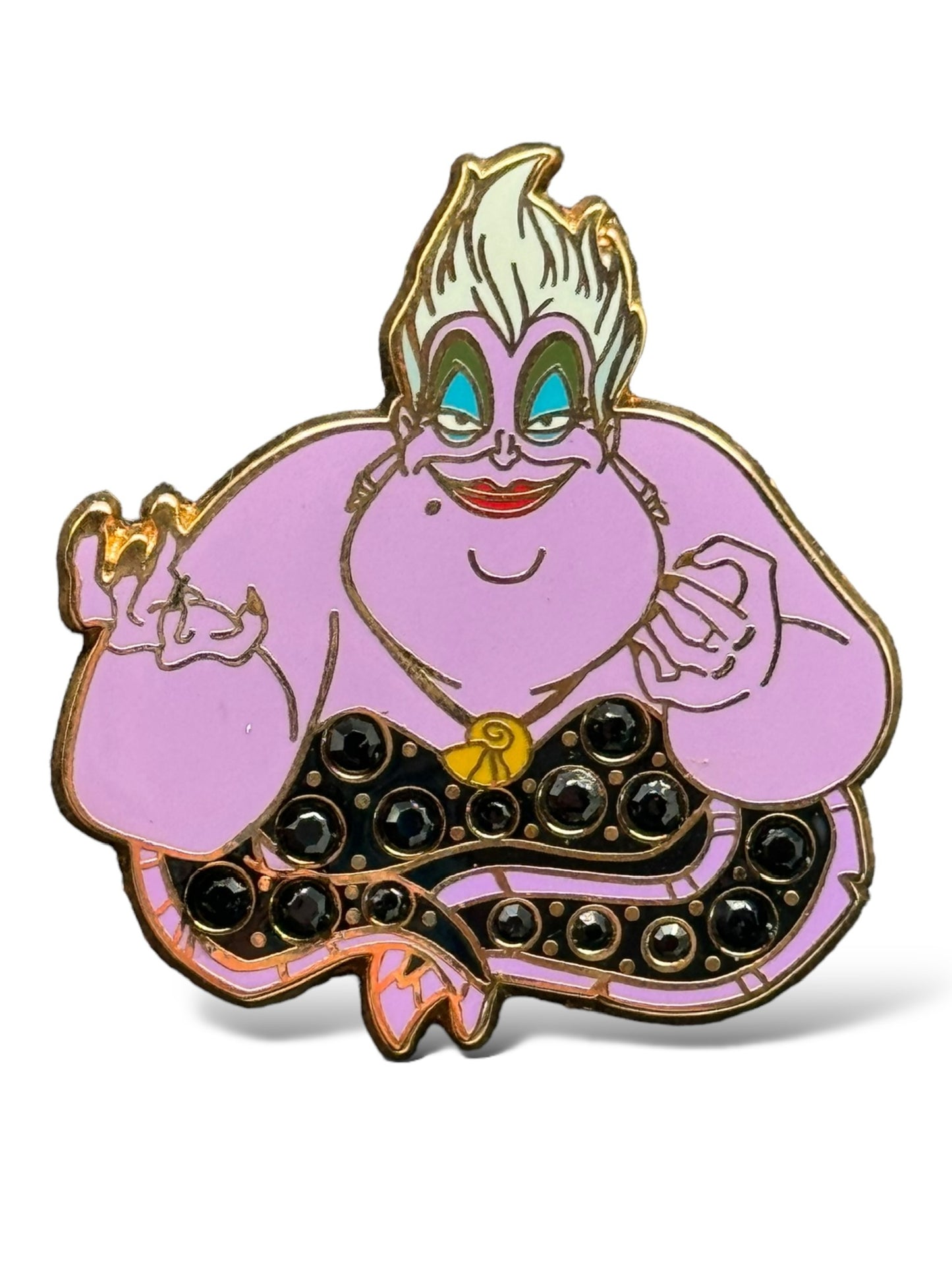 Disney Parks Ursula Little Mermaid Jeweled Pin
