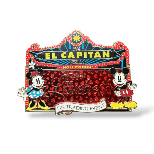 DSSH Pie Eyed Mickey and Minnie Loveliest Event Marquee Pin