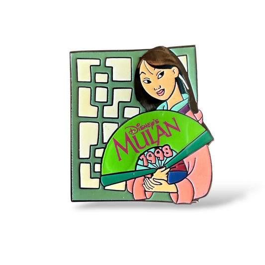 Disney Store Countdown To The Millennium Mulan 1998 Pin