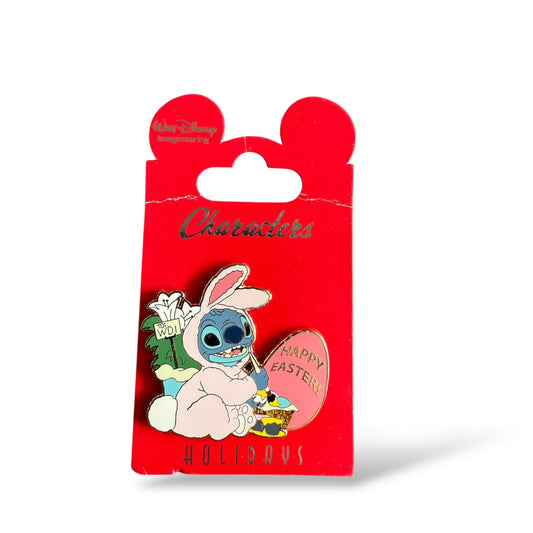 WDI Stitch Holidays Easter Stitch in a Bunny Suit Pin