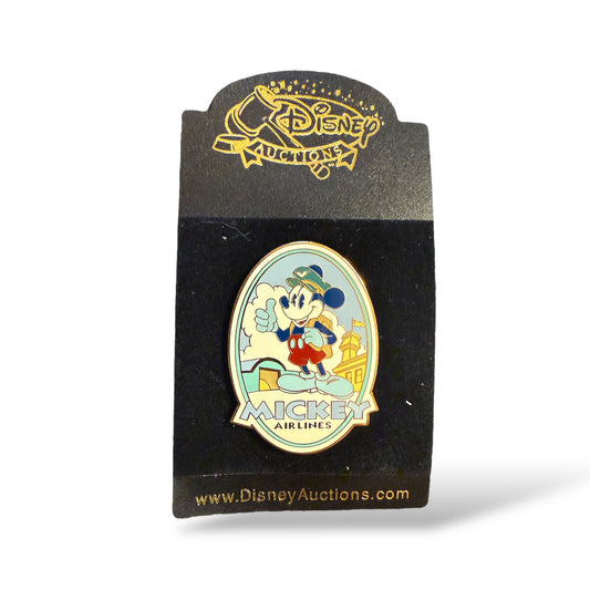 Disney Auctions Mickey Mouse Airlines Pin