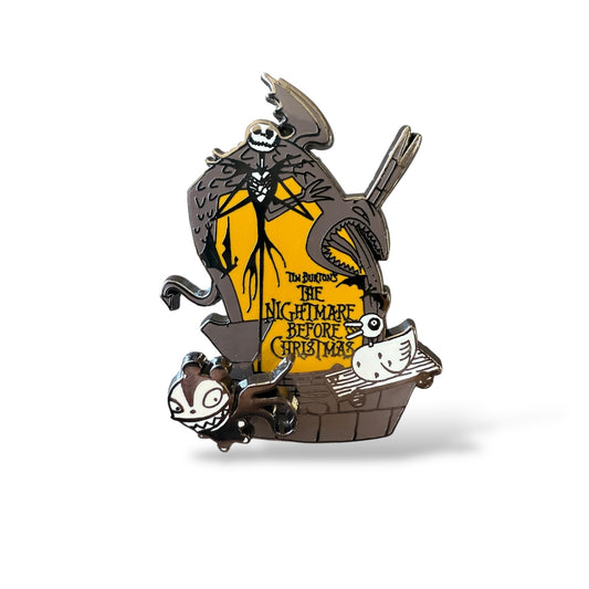 JDS Nightmare Before Christmas Jack Skellington, Teddy & Duck Pin