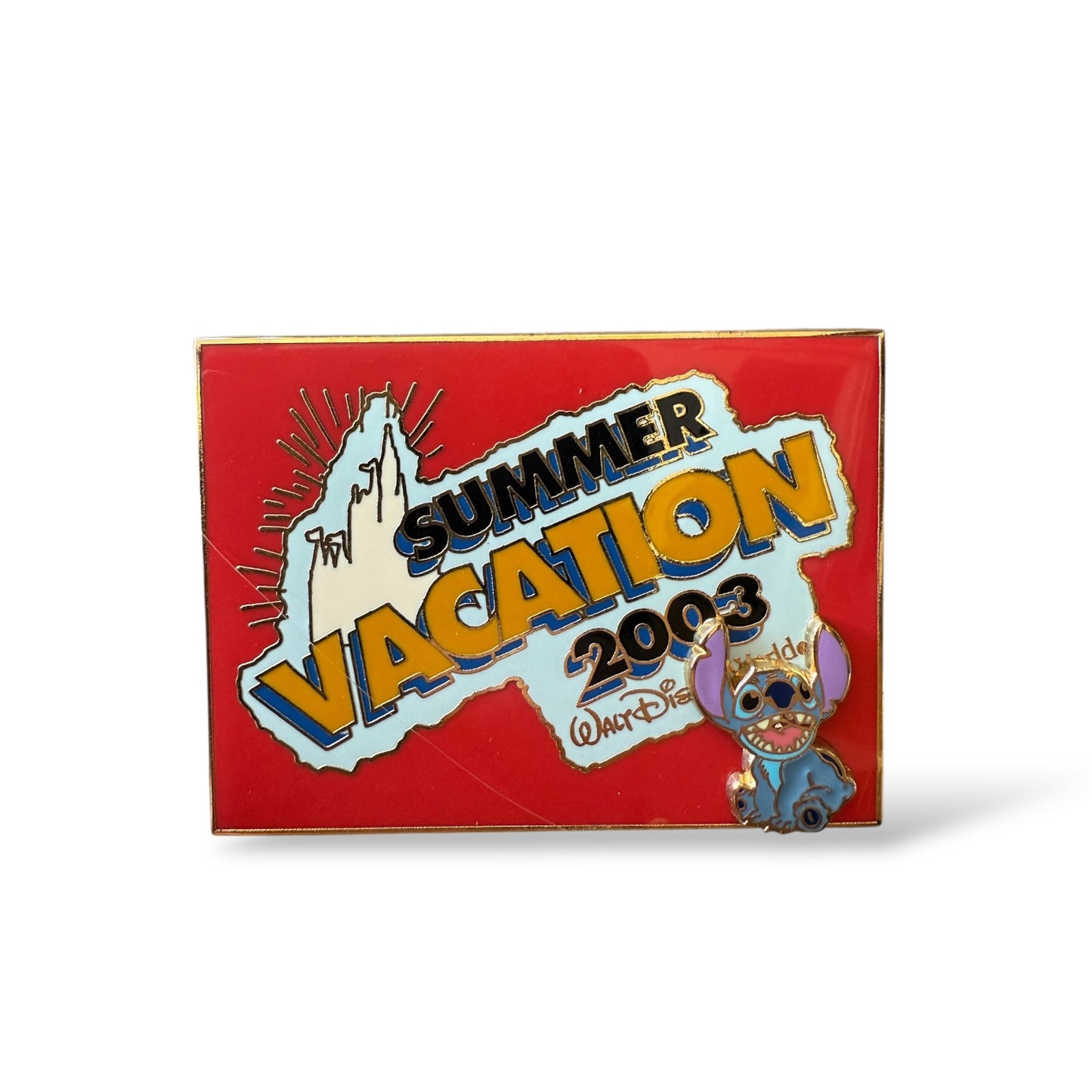 WDW Summer Vacation Build-a-Pin 2003 Stitch Pin