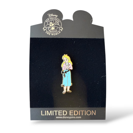 Disney Shopping High School Alice Pink Sweater Pin