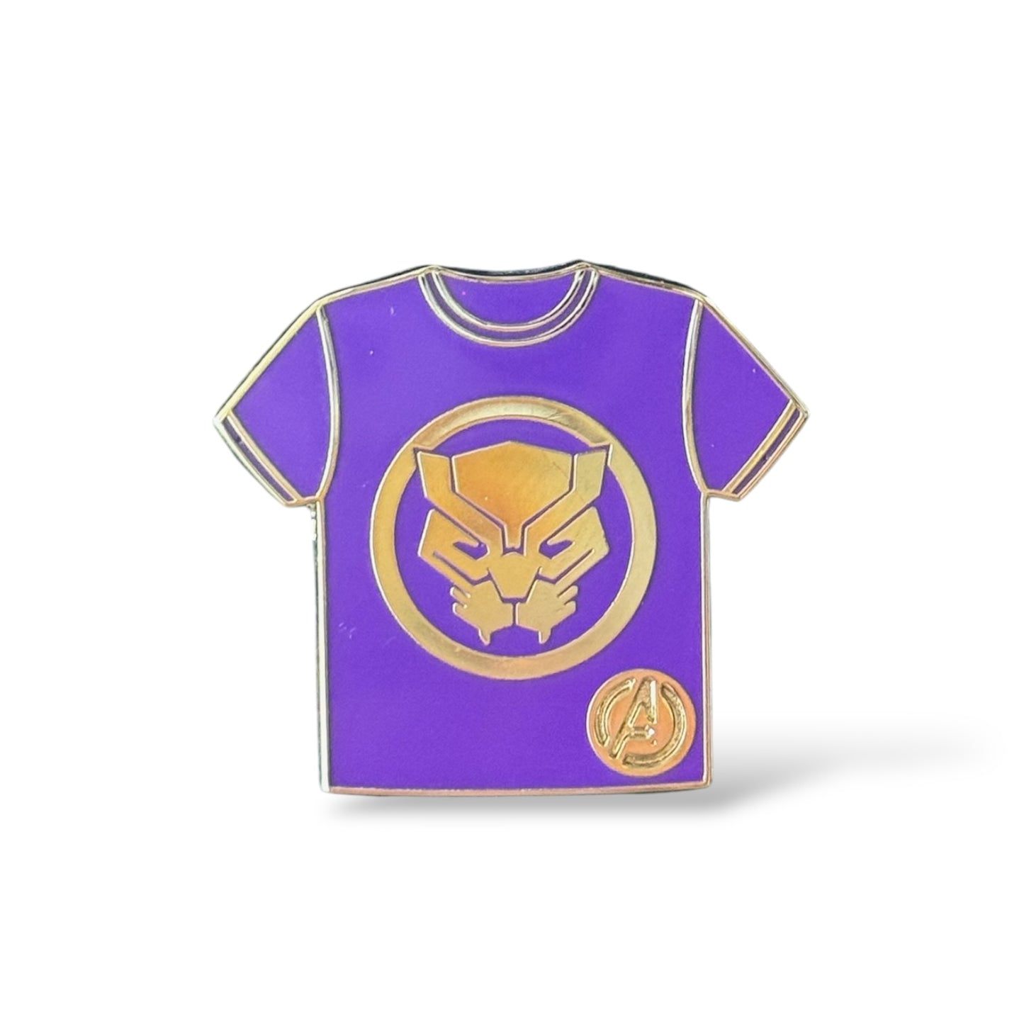 Cast Lanyard Superheroes T-shirts Black Panther Hidden Mickey Pin