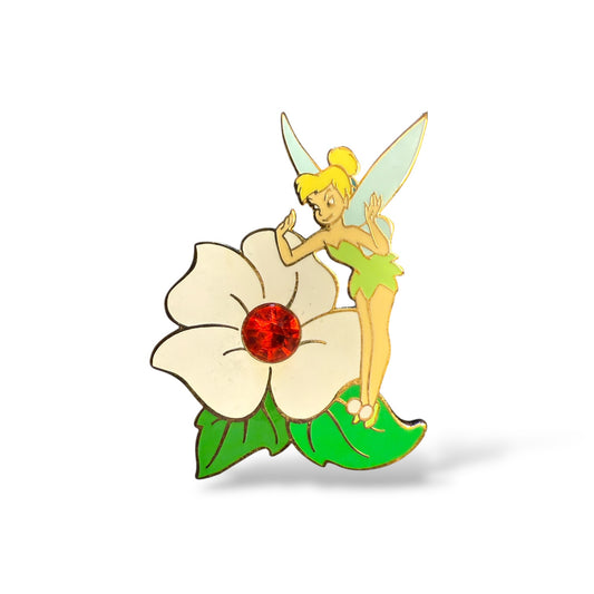 Disney Auctions Tinker Bell Birthstone January Garnet Pin
