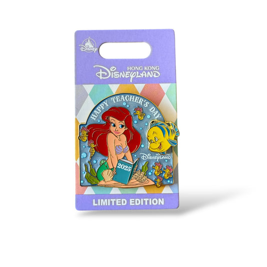 HKDL Happy Teacher's Day 2025 Ariel Pin