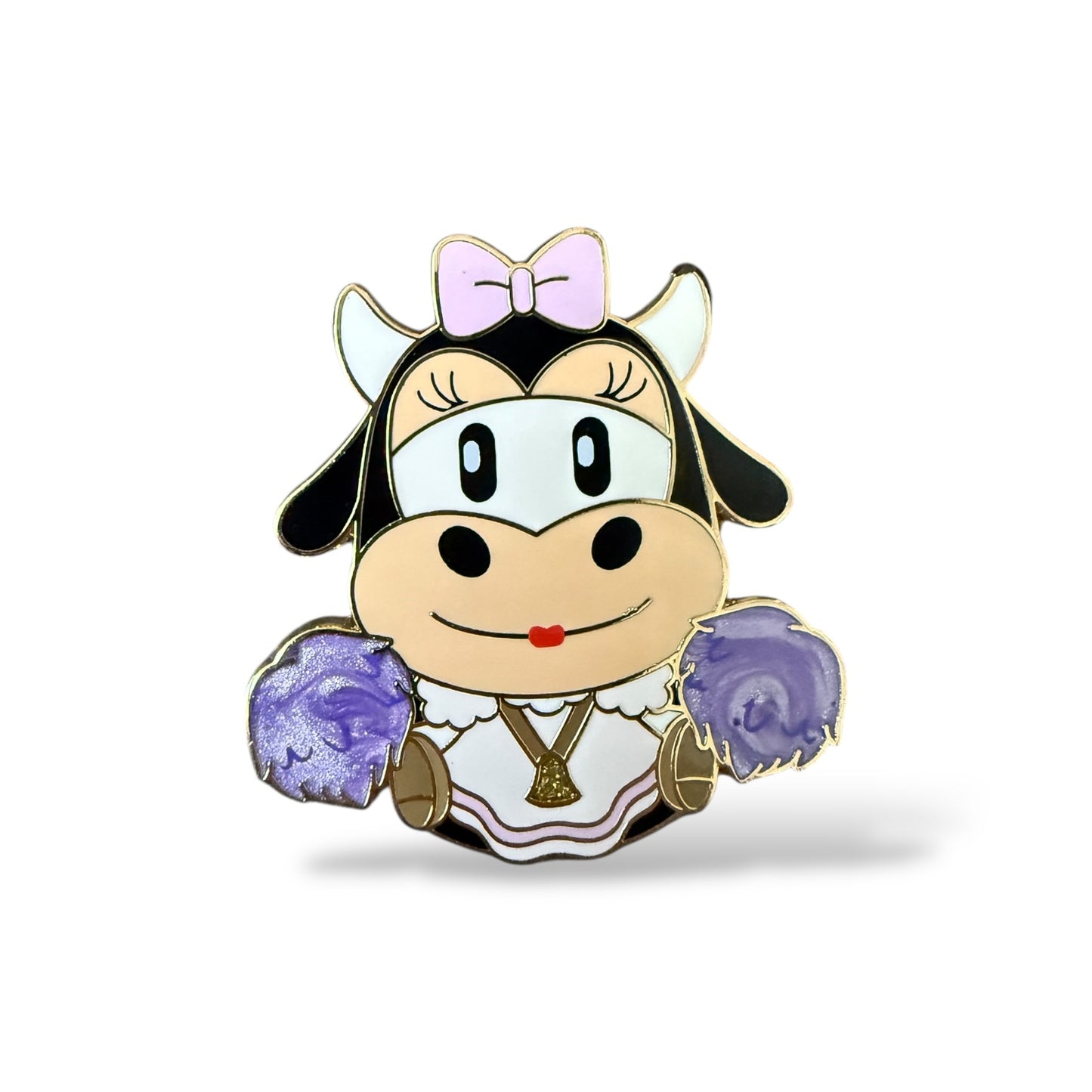WDI aDorbs! Mickey Mouse Club 70th Anniversary Cheerleader Clarabelle Chaser Pin