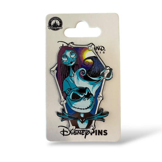 DLRP Halloween 2025 The Nightmare Before Christmas Jack, Sally, and Zero Pin