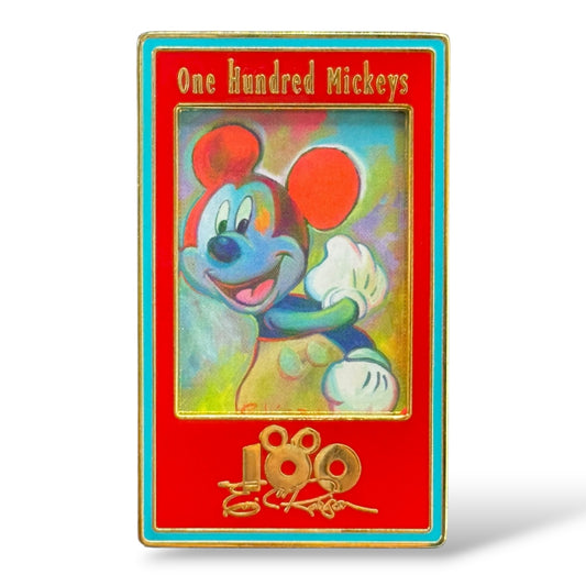 DLR One Hundred Mickeys Store Bag Mouse Pin