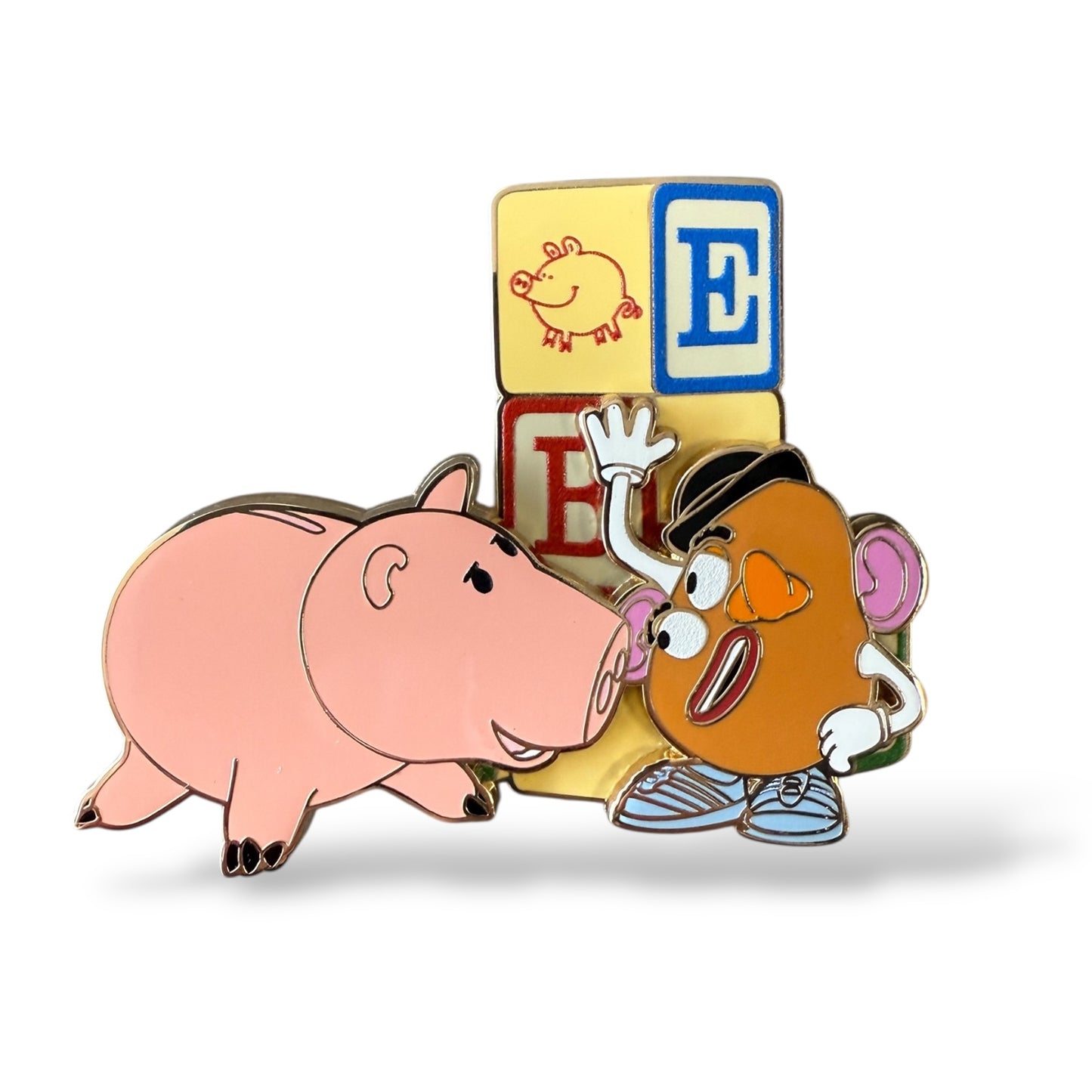 DLRP Toy Story 30 Years and Beyond Hamm and Mr Potato Head Pin