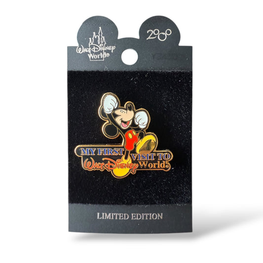 WDW My First Visit to Walt Disney World Mickey Mouse Pin