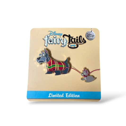 WDW FairyTails Event Jock and Scamp Pin