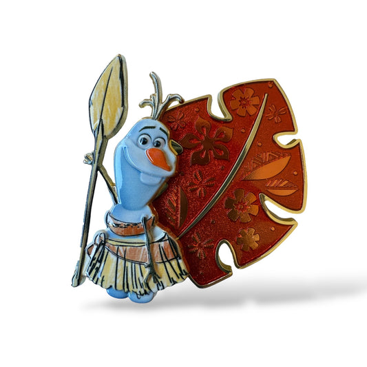 HKDL Olaf Presents Olaf Dressed as Moana Pin