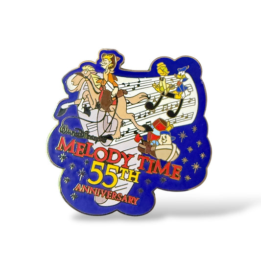 WDW Melody Time 55th Anniversary Pin