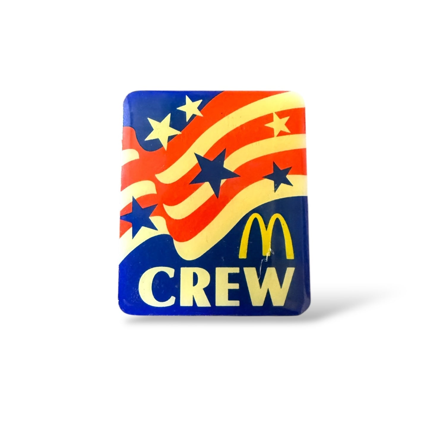 McDonald's Crew American Flag Pin