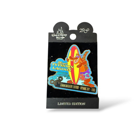 WDW Commemorative Edition Typhoon Lagoon Opening Day 1989 Pin