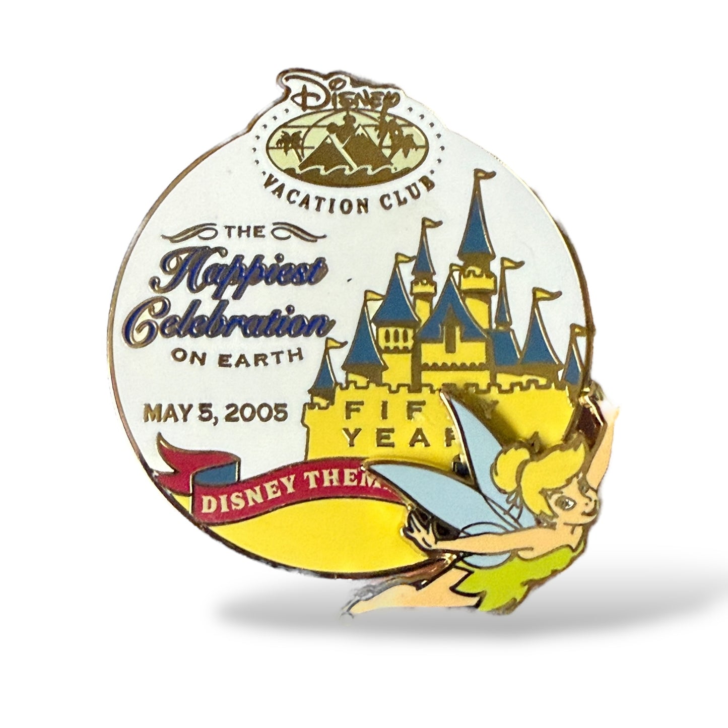 DVC Member Exclusive Happiest Celebration on Earth Tinker Bell Pin