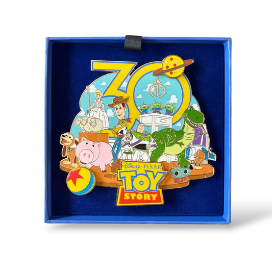 DLRP Toy Story 30 Years and Beyond Toy Story Character Cluster Jumbo Pin