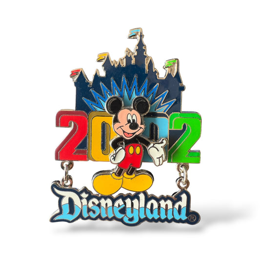 DLR Mickey Disneyland 2002 Dangle Pin
