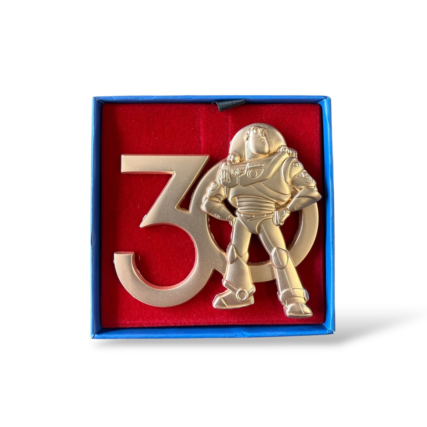 DLRP Toy Story 30 Years and Beyond Buzz Lightyear in Front of Number 30 Pin