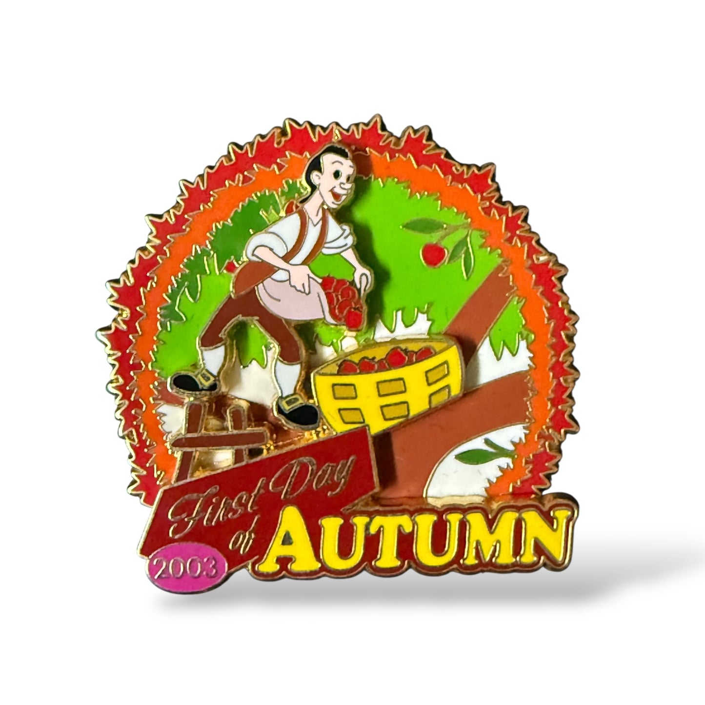 Artist Proof DLR Johnny Appleseed First Day of Autumn 2003 Pin