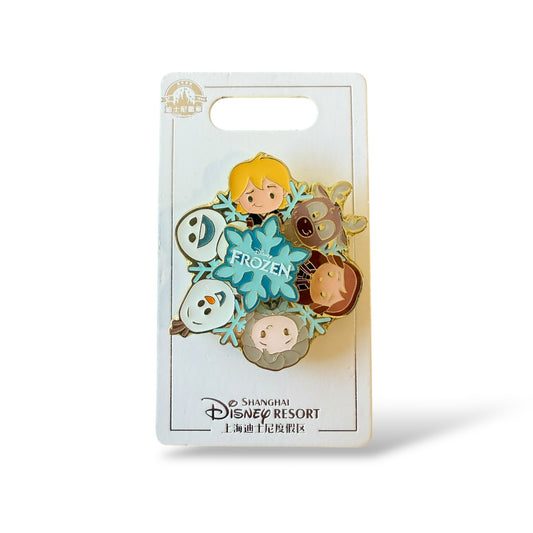 SDR Cutie Characters Spinner Frozen Pin