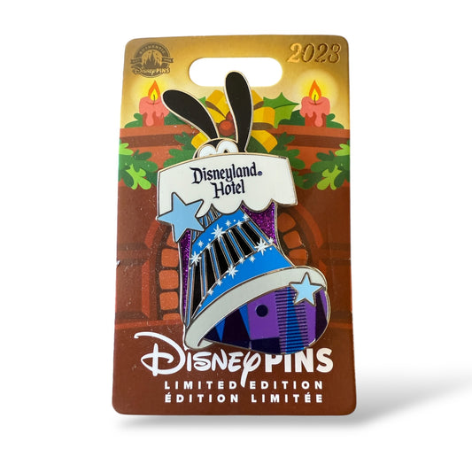 DLR Disneyland Hotel Stocking Oswald Pin