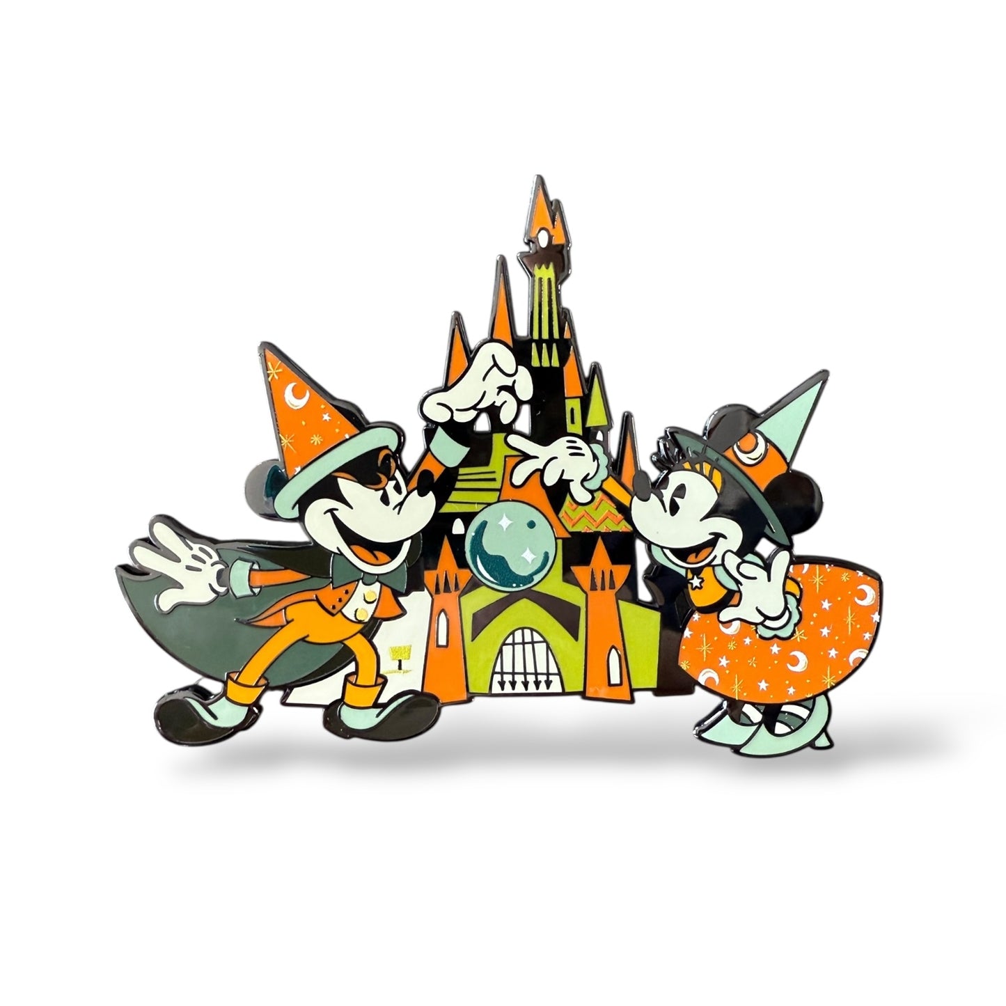 DLRP Halloween 2025 Mickey and Minnie Dressed as Witches Pin