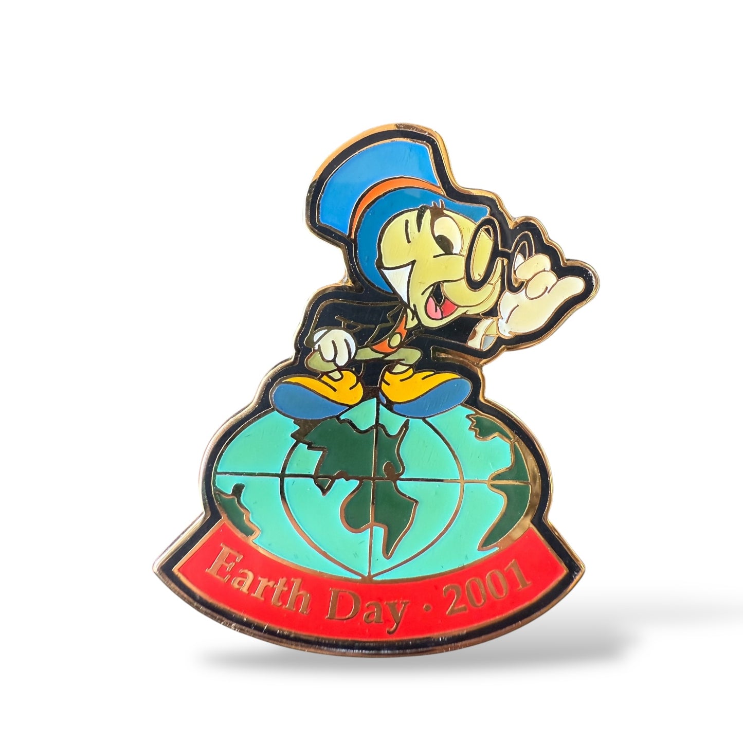 WDW Jiminy Cricket Earth Day 2001 Pin