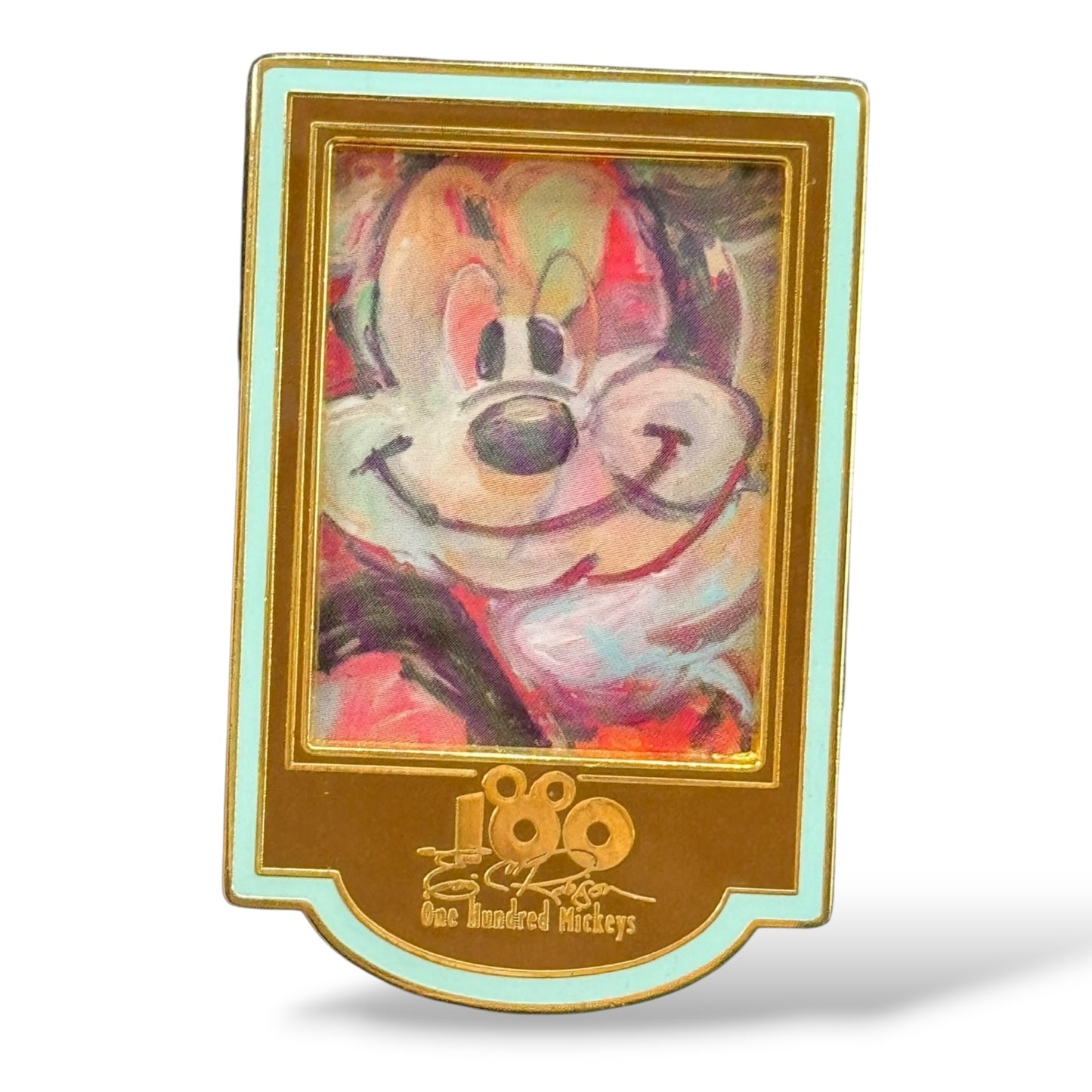 DLR One Hundred Mickeys Dimples Mickey Pin