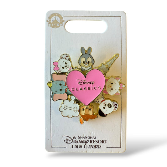 SDR Cutie Characters Spinner Disney Classic Animals Pin