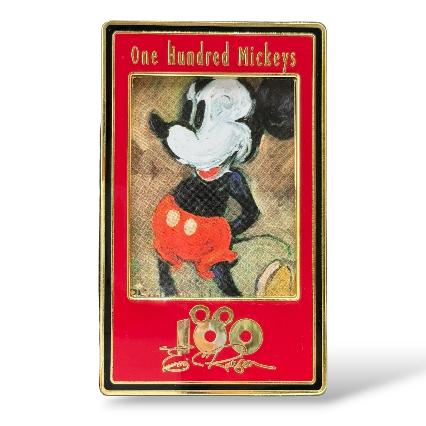 DLR One Hundred Mickeys Pie-Eyed Pin