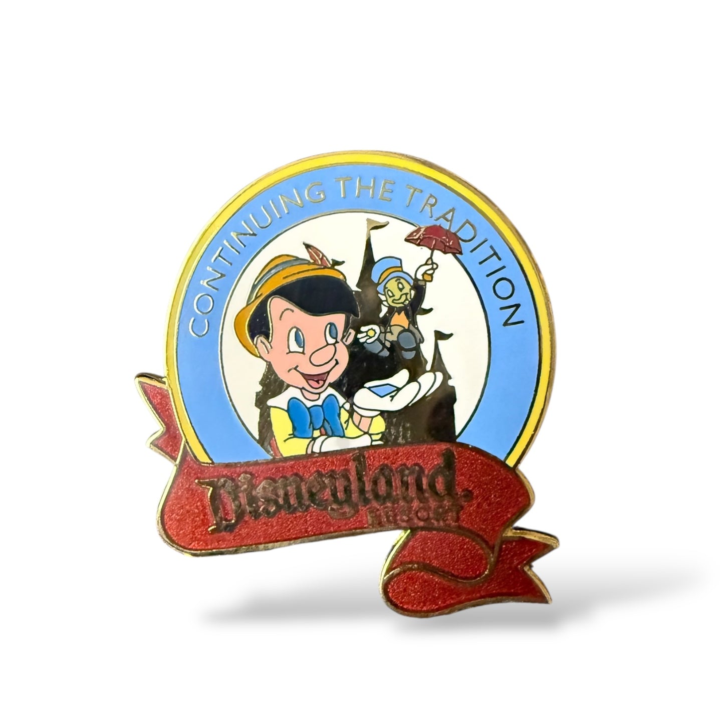DEC Continuing the Pin Trading Tradition 2005 Pinocchio and Jiminy Cricket Pin