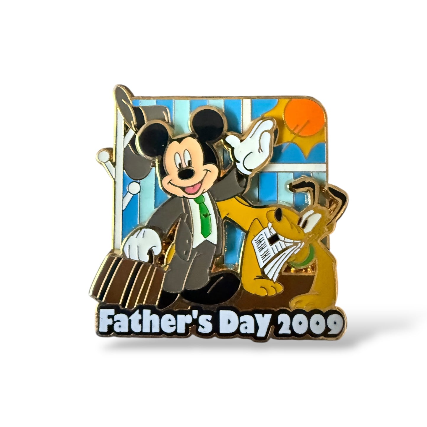 DLR Father's Day 2009 Mickey and Pluto Pin