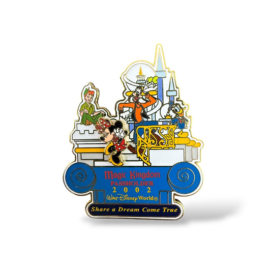WDW Share a Dream Come True Magic Kingdom Globe Parade Pin