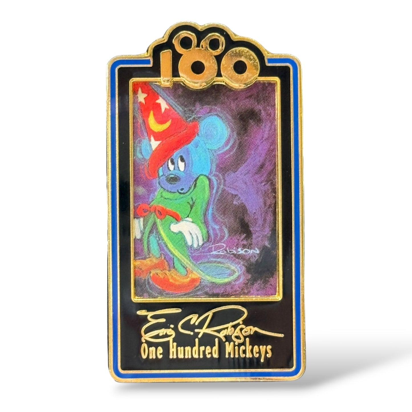 DLR One Hundred Mickeys Sorcerer Mickey In The Dark Pin