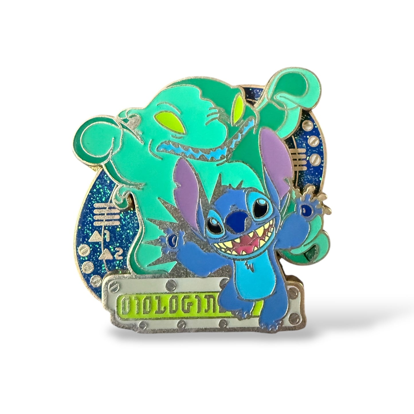 DLRP Stitch Cousin Experiments Spooky Pin