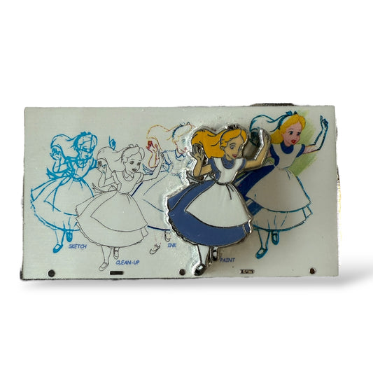 Disney Store Ink and Paint Alice in Wonderland Pin